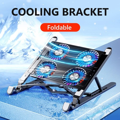 Laptop cooling pad with 4 - cooling,