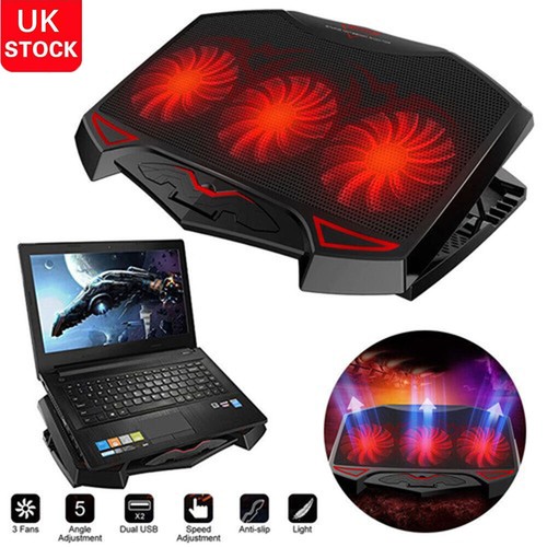 Quiet laptop cooler powerful - cooler,