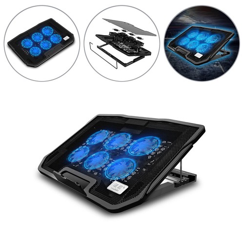 Quiet laptop cooler powerful - quiet,