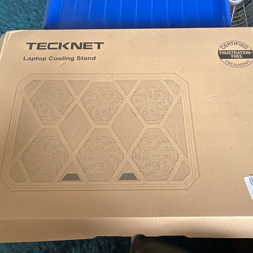 Tecknet laptop cooling - cooling, pad
