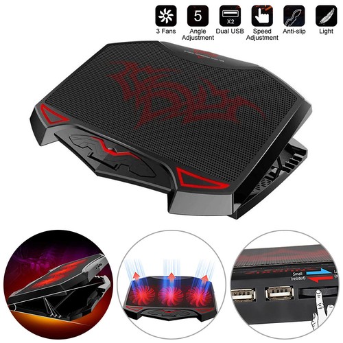 Powerful quiet laptop cooler - powerful,